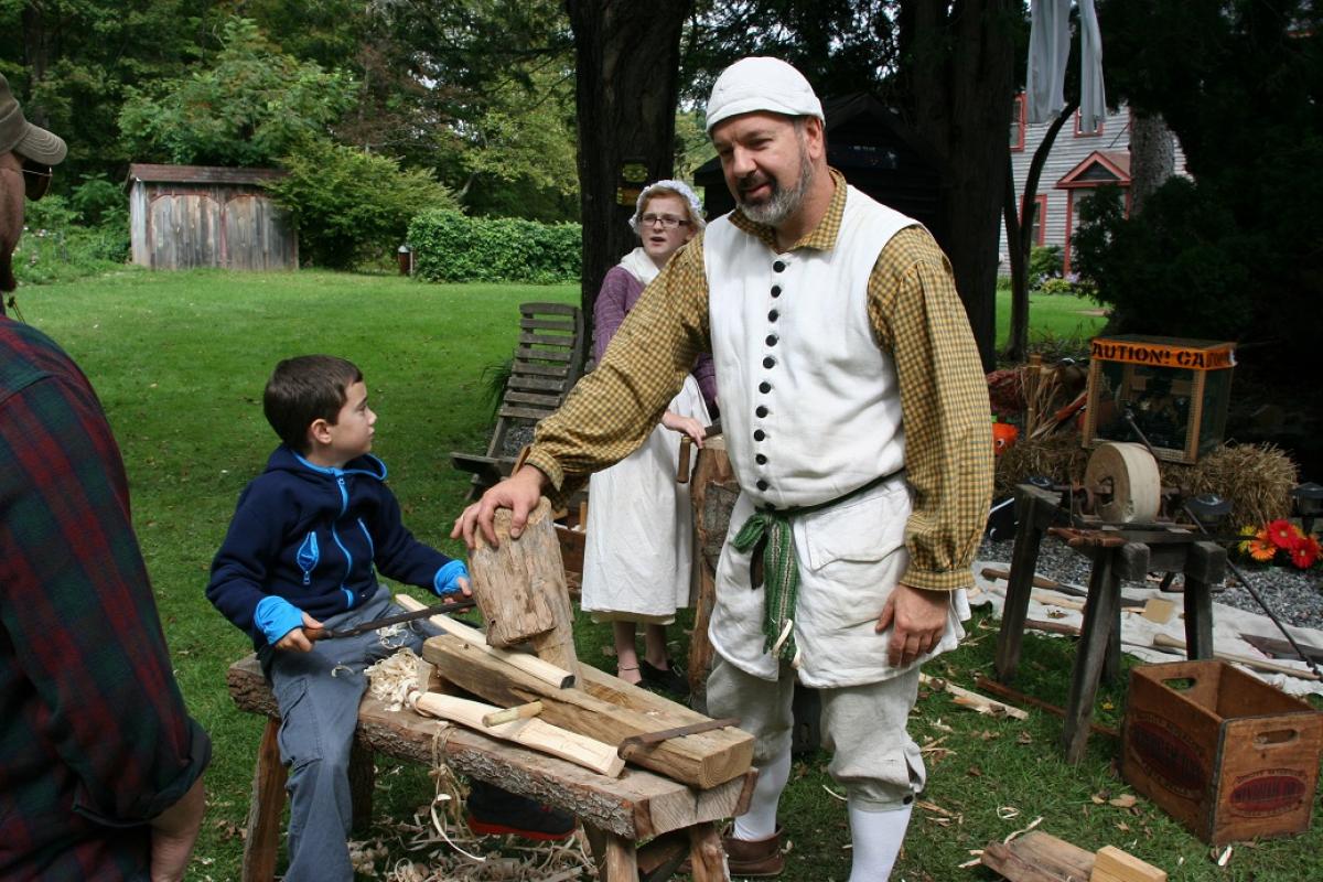 Colonial Reenactment  at the Now Boston Inn in Sandisfield