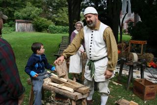 Colonial reenactment at The New Boston Inn in Sandisfield