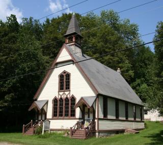 New Boston Congregational Church in Sandisfield