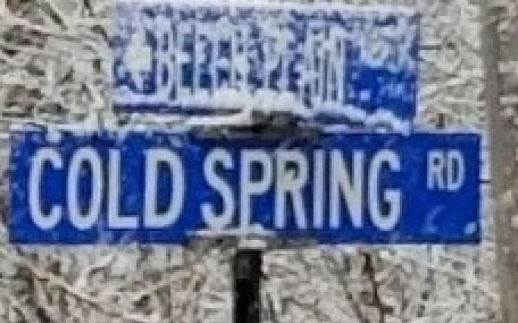 cold spring sign
