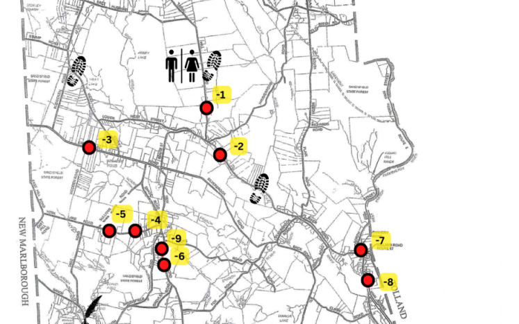Sample Sandisfield Map 2023