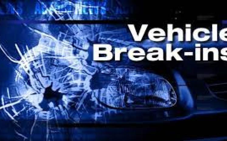 vehicle break ins